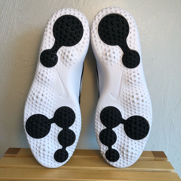 Nike Roshe Golf Shoes Black White AA1837-001 NEW - Picture 9 of 11